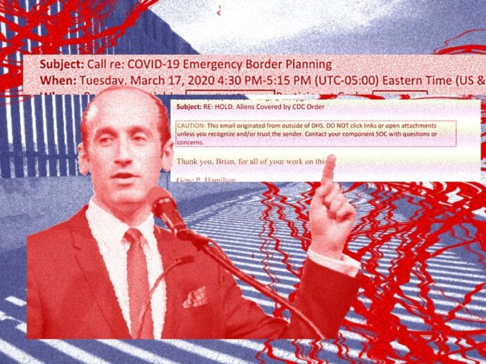 Los mensajes de correo electrónico muestran que Stephen Miller lideró los esfuerzos para expulsar a los inmigrantes en la frontera usando el Título 42